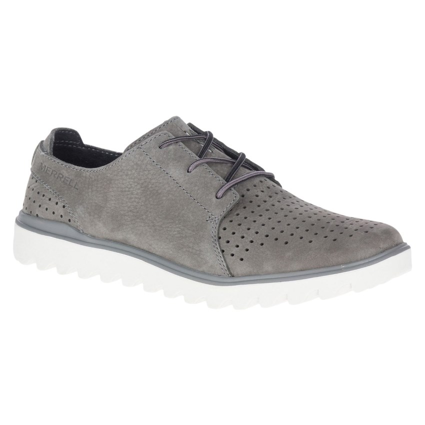 Basket Merrell Downtown Lace Grise Homme | B.Y.CUHA